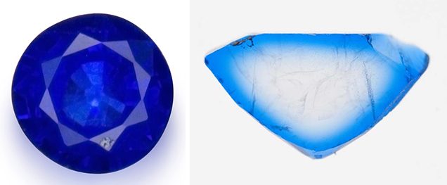 Cobalt-Diffused Spinel Samples