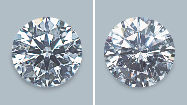 Comparing 2 diamonds