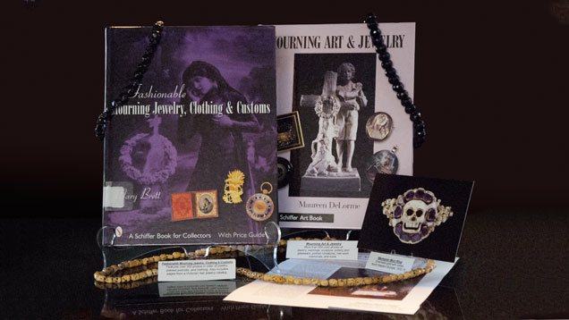 Library Exhibit Mourning Jewelry