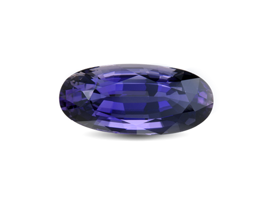 【世界の原石:アイオライト 43.80ct:6356】Iolite