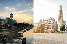 Surat and Antwerp